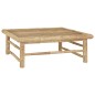 vidaXL 3-tlg. Garten-Lounge-Set mit Kissen Bambus vidaXL 3-tlg. Garten-Lounge-Set mit Kissen Bambus