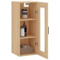 vidaXL Wandschrank Sonoma-Eiche 34,5x34x90 cm vidaXL Wandschrank Sonoma-Eiche 34,5x34x90 cm