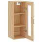 vidaXL Wandschrank Sonoma-Eiche 34,5x34x90 cm vidaXL Wandschrank Sonoma-Eiche 34,5x34x90 cm