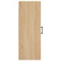 vidaXL Wandschrank Sonoma-Eiche 34,5x34x90 cm vidaXL Wandschrank Sonoma-Eiche 34,5x34x90 cm