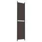 vidaXL 4-tlg. Paravent Braun 200x220 cm Stoff vidaXL 4-tlg. Paravent Braun 200x220 cm Stoff