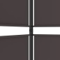 vidaXL 4-tlg. Paravent Braun 200x220 cm Stoff vidaXL 4-tlg. Paravent Braun 200x220 cm Stoff