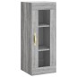 vidaXL Wandschrank Grau Sonoma 34,5x34x90 cm vidaXL Wandschrank Grau Sonoma 34,5x34x90 cm