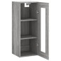 vidaXL Wandschrank Grau Sonoma 34,5x34x90 cm vidaXL Wandschrank Grau Sonoma 34,5x34x90 cm