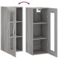 vidaXL Wandschrank Grau Sonoma 34,5x34x90 cm vidaXL Wandschrank Grau Sonoma 34,5x34x90 cm