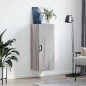 vidaXL Wandschrank Grau Sonoma 34,5x34x90 cm vidaXL Wandschrank Grau Sonoma 34,5x34x90 cm