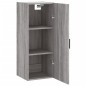 vidaXL Wandschrank Grau Sonoma 34,5x34x90 cm vidaXL Wandschrank Grau Sonoma 34,5x34x90 cm