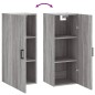 vidaXL Wandschrank Grau Sonoma 34,5x34x90 cm vidaXL Wandschrank Grau Sonoma 34,5x34x90 cm