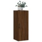 vidaXL Wandschrank Braun Eichen-Optik 34,5x34x90 cm vidaXL Wandschrank Braun Eichen-Optik 34,5x34x90 cm