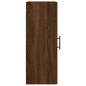 vidaXL Wandschrank Braun Eichen-Optik 34,5x34x90 cm vidaXL Wandschrank Braun Eichen-Optik 34,5x34x90 cm