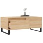 vidaXL Couchtisch Sonoma-Eiche 90x50x36,5 cm Holzwerkstoff vidaXL Couchtisch Sonoma-Eiche 90x50x36,5 cm Holzwerkstoff