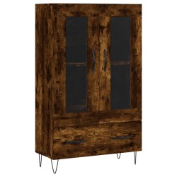 vidaXL Highboard Räuchereiche 69,5x31x115 cm Holzwerkstoff