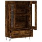 vidaXL Highboard Räuchereiche 69,5x31x115 cm Holzwerkstoff