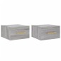 vidaXL Wand-Nachttische 2 Stk. Grau Sonoma 35x35x20 cm vidaXL Wand-Nachttische 2 Stk. Grau Sonoma 35x35x20 cm