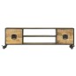 vidaXL TV-Schrank 130x30x39 cm Massivholz Mango vidaXL TV-Schrank 130x30x39 cm Massivholz Mango