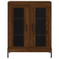 vidaXL Sideboard Braun Eichen-Optik 69,5x34x90 cm Holzwerkstoff vidaXL Sideboard Braun Eichen-Optik 69,5x34x90 cm Holzwerkstoff