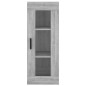 vidaXL Wandschrank Grau Sonoma 34,5x34x90 cm vidaXL Wandschrank Grau Sonoma 34,5x34x90 cm