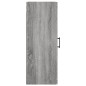 vidaXL Wandschrank Grau Sonoma 34,5x34x90 cm vidaXL Wandschrank Grau Sonoma 34,5x34x90 cm
