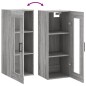 vidaXL Wandschrank Grau Sonoma 34,5x34x90 cm vidaXL Wandschrank Grau Sonoma 34,5x34x90 cm