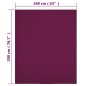 vidaXL Spannbettlaken Jersey Bordeauxrot 160x200 cm Baumwolle vidaXL Spannbettlaken Jersey Bordeauxrot 160x200 cm Baumwolle