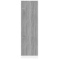 vidaXL Kühlumbauschrank Grau Sonoma 60x57x207 cm Holzwerkstoff vidaXL Kühlumbauschrank Grau Sonoma 60x57x207 cm Holzwerkstoff