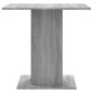 vidaXL Esstisch Grau Sonoma 80x80x75 cm Holzwerkstoff vidaXL Esstisch Grau Sonoma 80x80x75 cm Holzwerkstoff