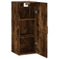 vidaXL Wandschrank Räuchereiche 34,5x34x90 cm vidaXL Wandschrank Räuchereiche 34,5x34x90 cm