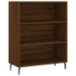 Highboard Braun Eichen-Optik 69,5x34x180 cm Holzwerkstoff Highboard Braun Eichen-Optik 69,5x34x180 cm Holzwerkstoff