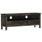 vidaXL TV-Schrank Schwarz 120×30×45 cm Mangoholz Massiv vidaXL TV-Schrank Schwarz 120×30×45 cm Mangoholz Massiv