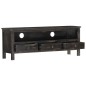 vidaXL TV-Schrank Schwarz 120×30×45 cm Mangoholz Massiv vidaXL TV-Schrank Schwarz 120×30×45 cm Mangoholz Massiv