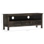 vidaXL TV-Schrank Schwarz 120×30×45 cm Mangoholz Massiv vidaXL TV-Schrank Schwarz 120×30×45 cm Mangoholz Massiv