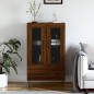 vidaXL Highboard Braun Eichen-Optik 69,5x31x115 cm Holzwerkstoff vidaXL Highboard Braun Eichen-Optik 69,5x31x115 cm Holzwerkstoff