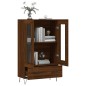 vidaXL Highboard Braun Eichen-Optik 69,5x31x115 cm Holzwerkstoff vidaXL Highboard Braun Eichen-Optik 69,5x31x115 cm Holzwerkstoff