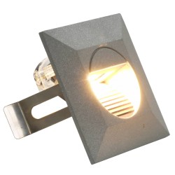 vidaXL Außenwandleuchten 6 Stk. LED 5 W Silbern Quadratisch