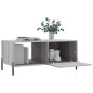 vidaXL Couchtisch Grau Sonoma 90x50x40 cm Holzwerkstoff vidaXL Couchtisch Grau Sonoma 90x50x40 cm Holzwerkstoff