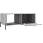 vidaXL Couchtisch Grau Sonoma 90x50x40 cm Holzwerkstoff vidaXL Couchtisch Grau Sonoma 90x50x40 cm Holzwerkstoff