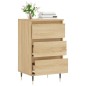 vidaXL Sideboard Sonoma-Eiche 40x35x70 cm Holzwerkstoff vidaXL Sideboard Sonoma-Eiche 40x35x70 cm Holzwerkstoff