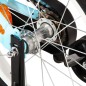 vidaXL Kinderfahrrad 14 Zoll Schwarz und Blau vidaXL Kinderfahrrad 14 Zoll Schwarz und Blau