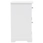 Nachttisch MDF und Kiefernholz 35 x 32 x 59 cm Nachttisch MDF und Kiefernholz 35 x 32 x 59 cm