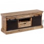 vidaXL TV-Schrank mit 2 Schiebetüren Mangoholz Massiv 110x30x45 cm vidaXL TV-Schrank mit 2 Schiebetüren Mangoholz Massiv 110x30x45 cm