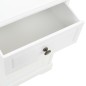 Nachttisch MDF und Kiefernholz 35 x 32 x 59 cm Nachttisch MDF und Kiefernholz 35 x 32 x 59 cm