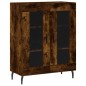 vidaXL Sideboard Räuchereiche 69,5x34x90 cm Holzwerkstoff vidaXL Sideboard Räuchereiche 69,5x34x90 cm Holzwerkstoff