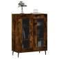vidaXL Sideboard Räuchereiche 69,5x34x90 cm Holzwerkstoff vidaXL Sideboard Räuchereiche 69,5x34x90 cm Holzwerkstoff