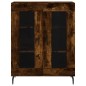 vidaXL Sideboard Räuchereiche 69,5x34x90 cm Holzwerkstoff vidaXL Sideboard Räuchereiche 69,5x34x90 cm Holzwerkstoff