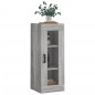 vidaXL Wandschrank Grau Sonoma 34,5x34x90 cm vidaXL Wandschrank Grau Sonoma 34,5x34x90 cm