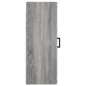 vidaXL Wandschrank Grau Sonoma 34,5x34x90 cm vidaXL Wandschrank Grau Sonoma 34,5x34x90 cm