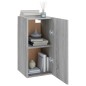 vidaXL TV-Schrank Grau Sonoma 30,5x30x60 cm Holzwerkstoff vidaXL TV-Schrank Grau Sonoma 30,5x30x60 cm Holzwerkstoff