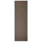 vidaXL Teppich Natur Sisal 80x250 cm Braun vidaXL Teppich Natur Sisal 80x250 cm Braun