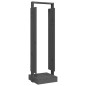 vidaXL Kaminholzhalter Grau 33,5x30x110 cm Massivholz Kiefer vidaXL Kaminholzhalter Grau 33,5x30x110 cm Massivholz Kiefer