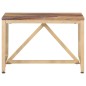 vidaXL Beistelltisch 60x60x40 cm Massivholz vidaXL Beistelltisch 60x60x40 cm Massivholz